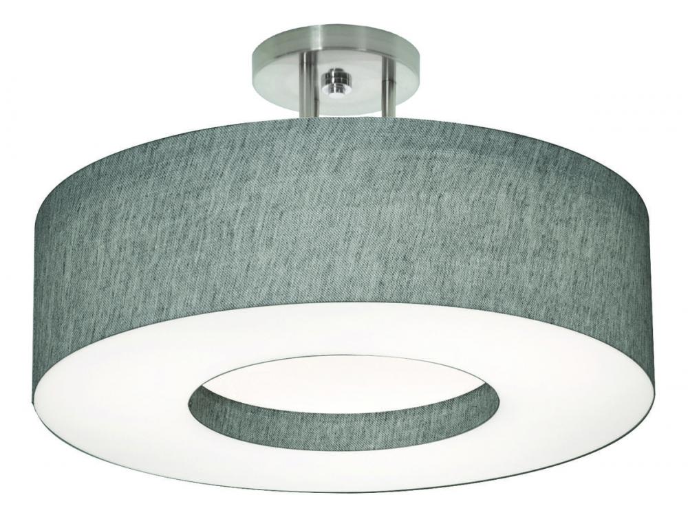 Montclair 15" LED Semi-Flush