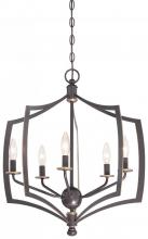 Minka-Lavery 4375-579 - 5 LIGHT CHANDELIER