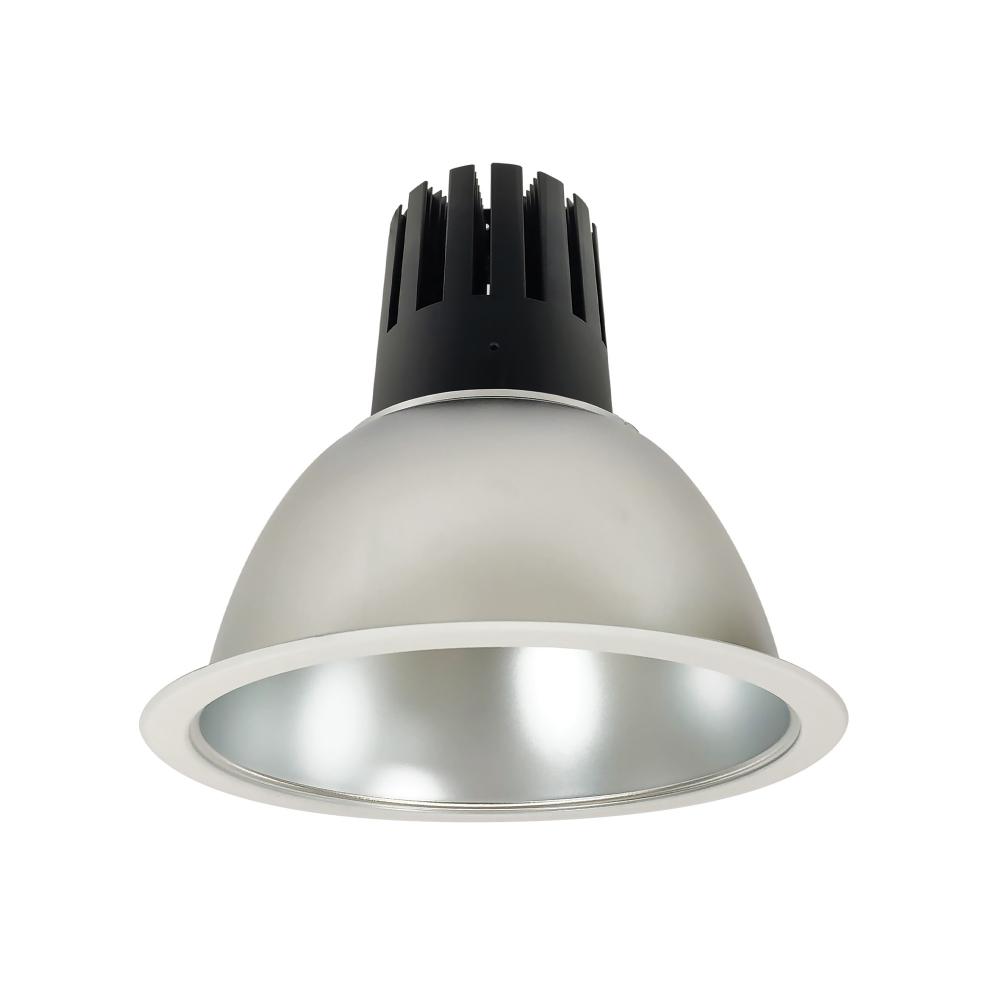 8" Sapphire III Round Open Reflector, 2500lm, 4000K, Flood Optic, Diffused Clear Reflector/Matte