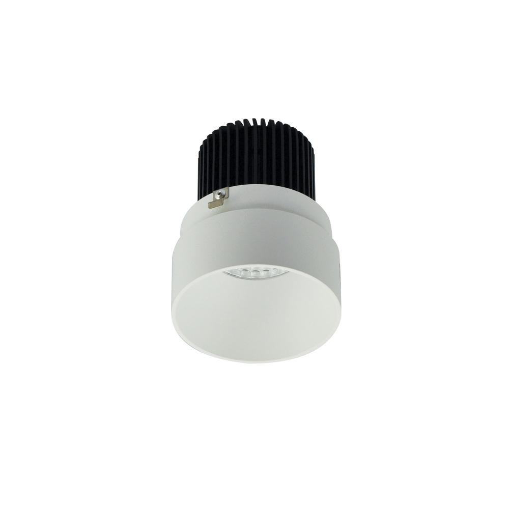2" Iolite LED Round Trimless Downlight, 1000lm / 14W, 3500K, Matte Powder White Finish