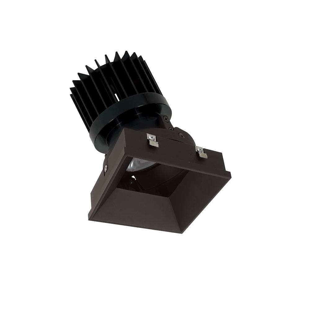 4" Iolite PLUS Square Trimless Adjustable, 1500lm/2000lm (varies by housing), 3000K, Bronze