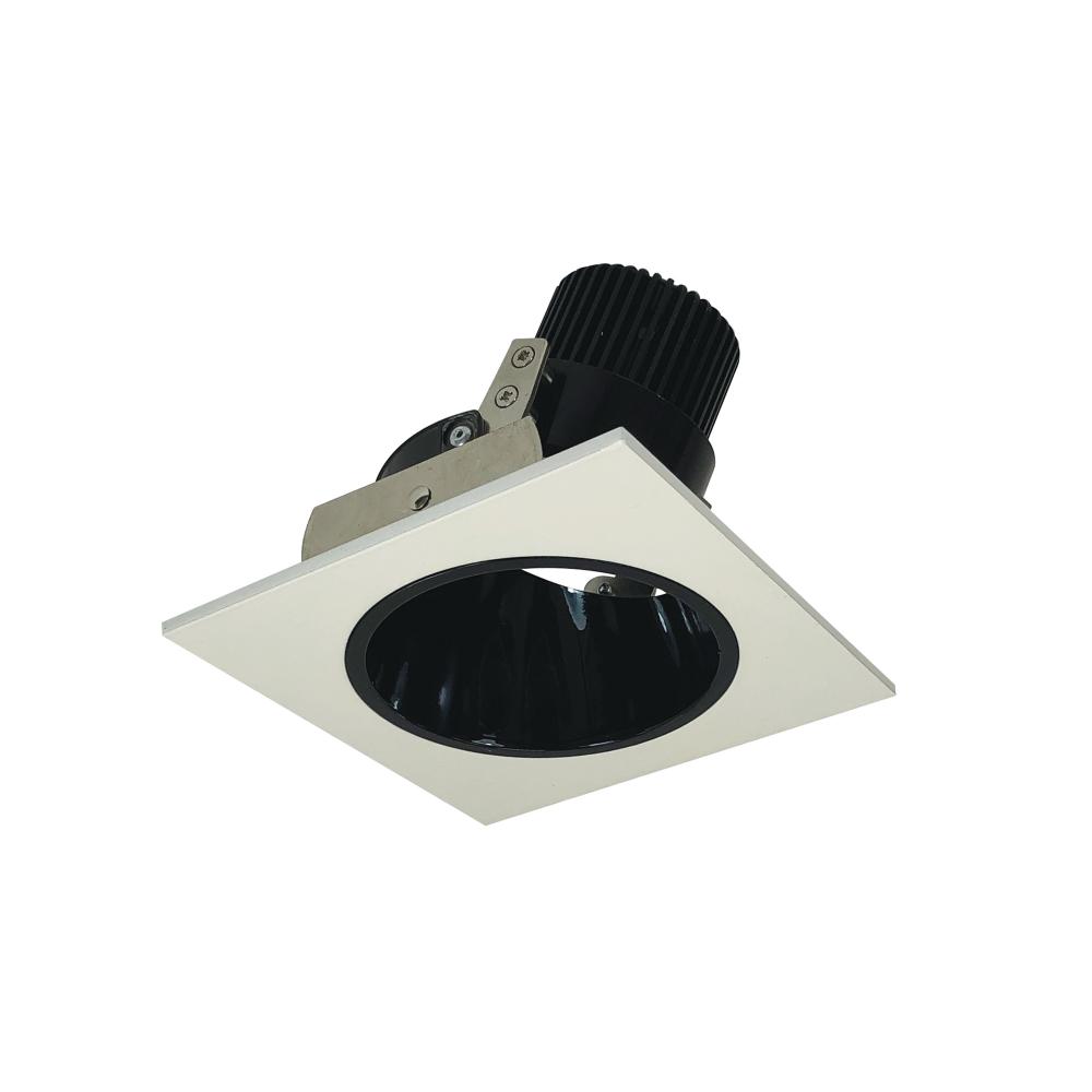 4" Iolite LED Square Adjustable Reflector with Round Aperture, 1000lm / 14W, 5000K, Black