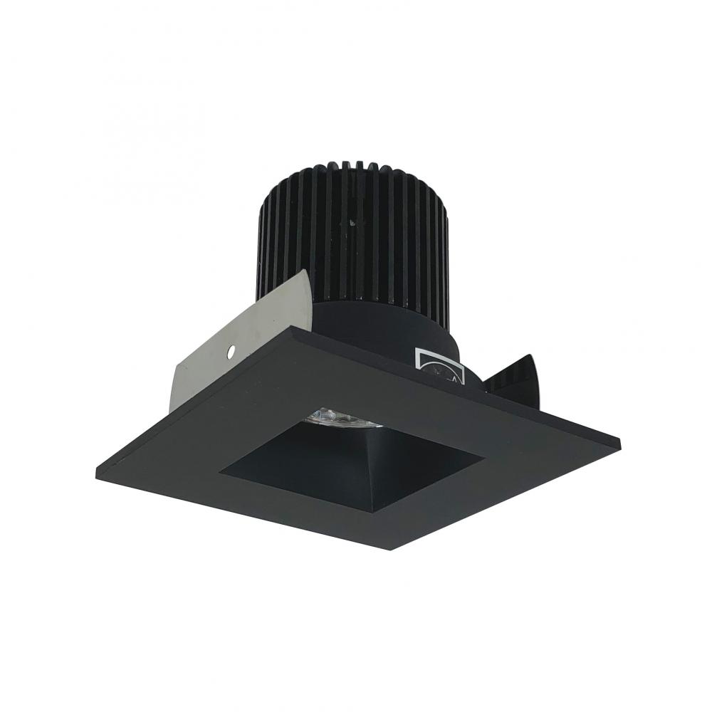 2" Iolite LED Square Reflector with Square Aperture, 10-Degree Optic, 800lm / 12W, 4000K, Black