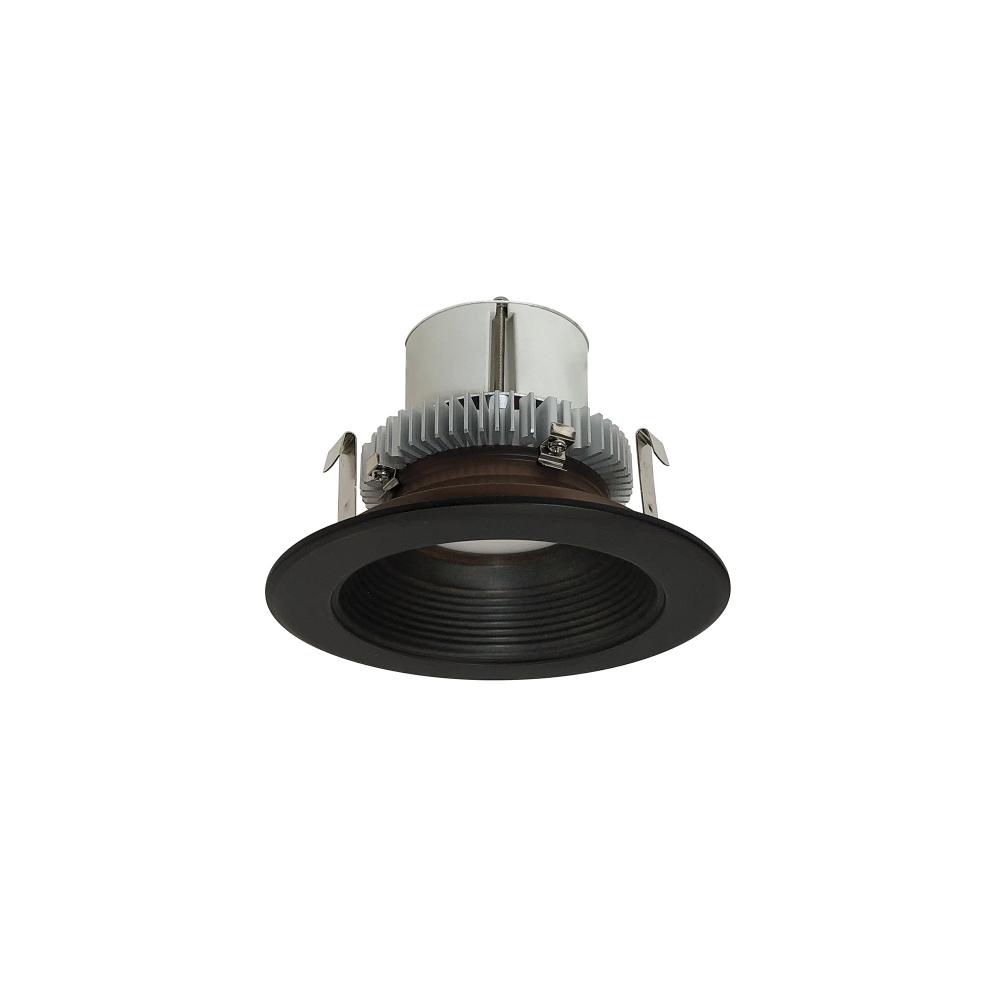 4" Cobalt Click Round Retrofit Baffle, 750lm / 10W, 2700K, Bronze Baffle / Bronze Flange