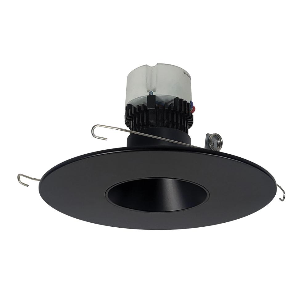 5"/6" Pearl LED Round Retrofit Reflector, 1200lm / 12W, 3500K, Black Reflector / Black