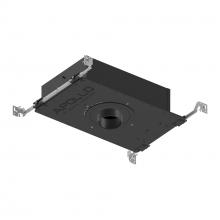 Nora NHAPIC-3R20L32725DC - 3" Apollo Round IC Air-Tight New Construction Housing w/ 1.625" to 2" Ceiling Collar,