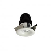 Nora NIO-1RNB27XWW - 1" Iolite LED NTF Round Bullnose, 600lm, 2700K, White finish