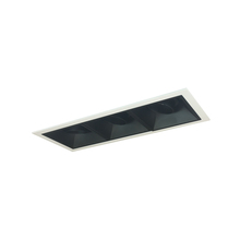 Nora NMIOT-13-MPW-AAA-50X-10-B - Iolite MLS 3-Head Trim Kit, MPW Flange, 5000K, 1000lm, Black Adj. Snoot Trims