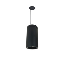Nora NYLS3-6C1L440FC12BBB - 6" Sapphire III Cable Mount Black Cylinder, Black Reflector/Black Flange, 120-277; 0-10V