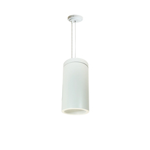 Nora NYLS3-6C1L440FC12WWW/PEM - 6" Sapphire III Cable Mount White Cylinder Pre-Wired for EM Driver, Matte Powder White
