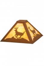 Meyda Blue 15265 - 12"Sq Lone Deer Shade