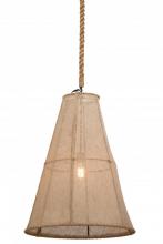 Meyda Blue 156220 - 24"W Empire Textrene Pendant