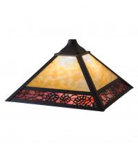 Meyda Blue 16361 - 13" Square Mission Shade