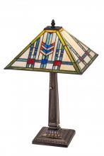 Meyda Blue 26513 - 22" High Prairie Wheat Table Lamp