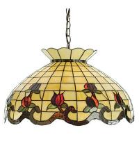 Meyda Blue 28671 - 23" Wide Roseborder Pendant