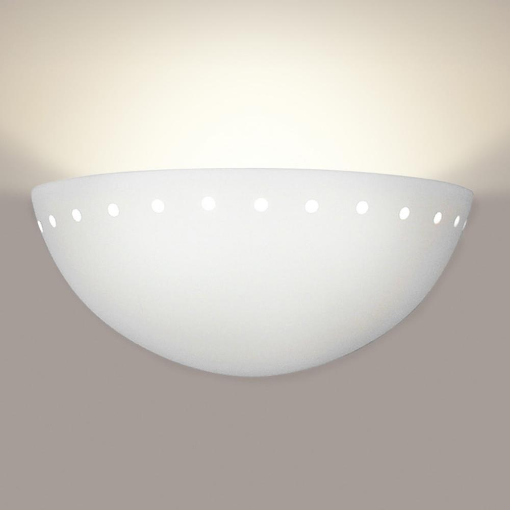 Great Cyprus Wall Sconce: Matte White