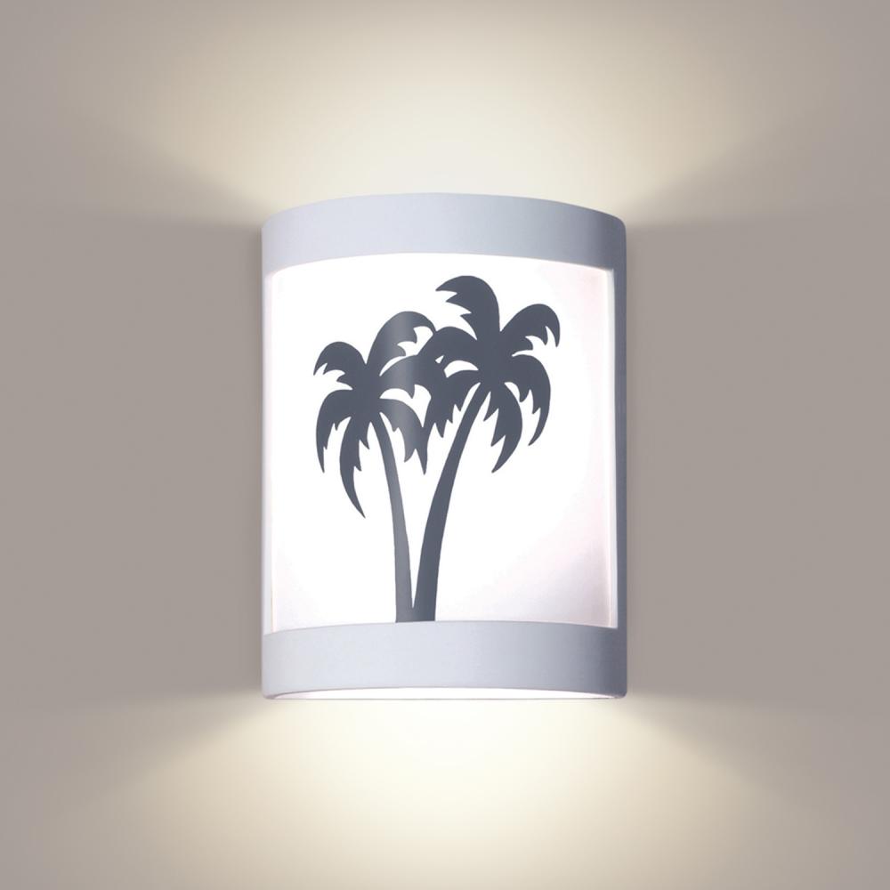 Twin Palms Wall Sconce: Oil Rubbed Bronze