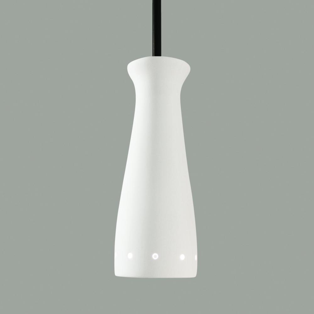 Pilsner Mini Pendant: Shadow Tan (Black Cord & Canopy)