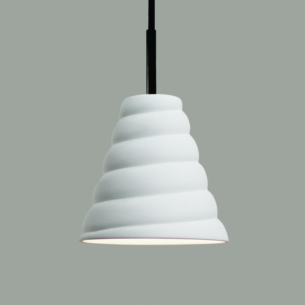 Vortex Mini Pendant: Matador Red (Black Cord & Canopy)