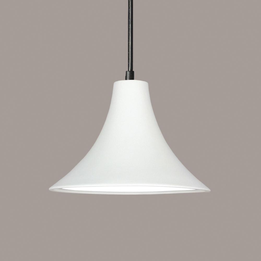 Madera Pendant: Cobalt Blue (Black Cord & Canopy)