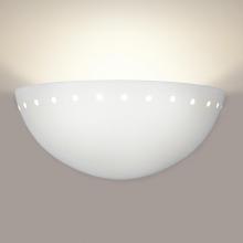 A-19 311D-WETL-A22 - Great Cyprus Downlight Wall Sconce: Black Forest Green (Wet Location Label)