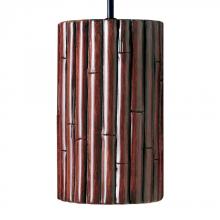 A-19 PN20301-CI - Bamboo Pendant Cinnamon