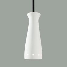 A-19 MP07-A9-BCC - Pilsner Mini Pendant: Icelandic Blue (Black Cord & Canopy)