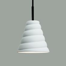 A-19 MP12-MR-BCC - Vortex Mini Pendant: Matador Red (Black Cord & Canopy)