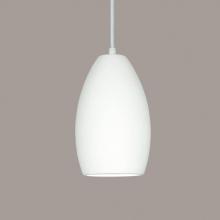 A-19 P1501-WCC - Antigua Pendant: Bisque
