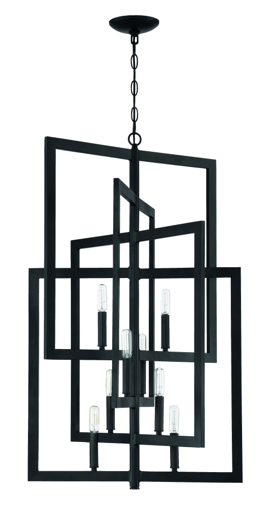 8 Light Foyer