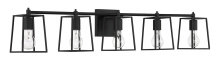 Craftmade 12141FB5 - 5 Light Vanity