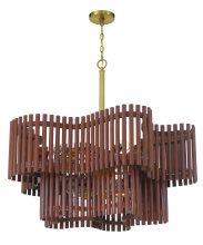 Craftmade 58410-SBWAL - 10 Light Chandelier
