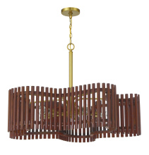 Craftmade 58426-SBWAL - 5 Light Chandelier