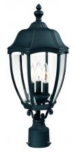 Dolan Designs 955-50 - Roseville 3Lt Post Black