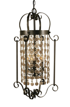 Framburg 2925 MB - 5-Light Mahogany Bronze Naomi Foyer Chandelier