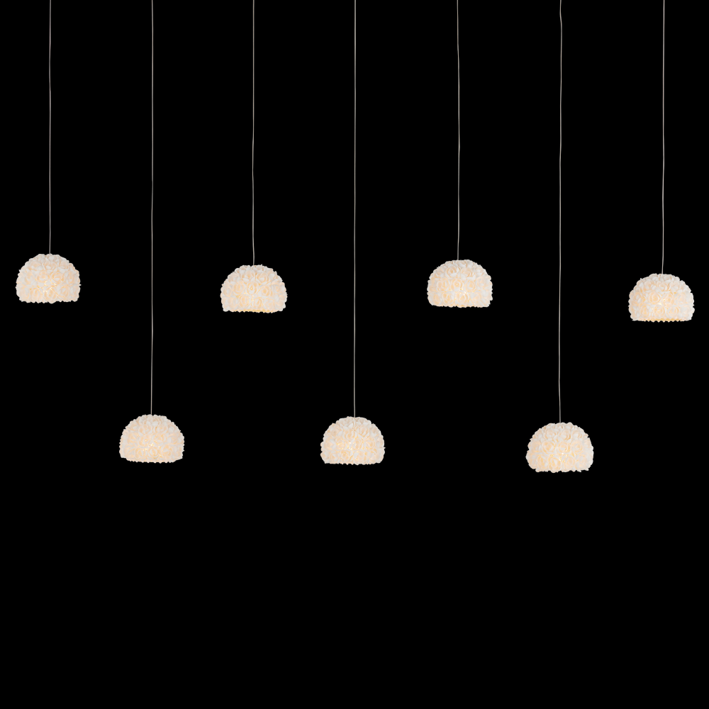 Virtu 7-Light Linear Multi-Drop Pendant