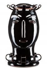 Currey 1200-0479 - Amara Black Decorative Jar
