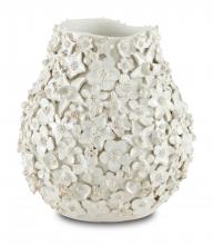 Currey 1200-0489 - Jessamine White Vase